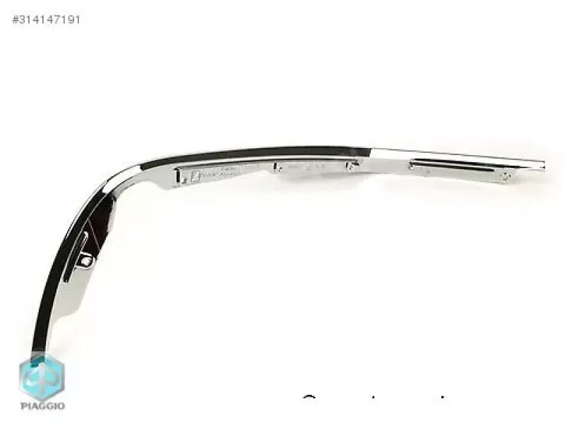 Chroom sierlijst Vespa Sprint / Primavera - Links (Origineel Piaggio)