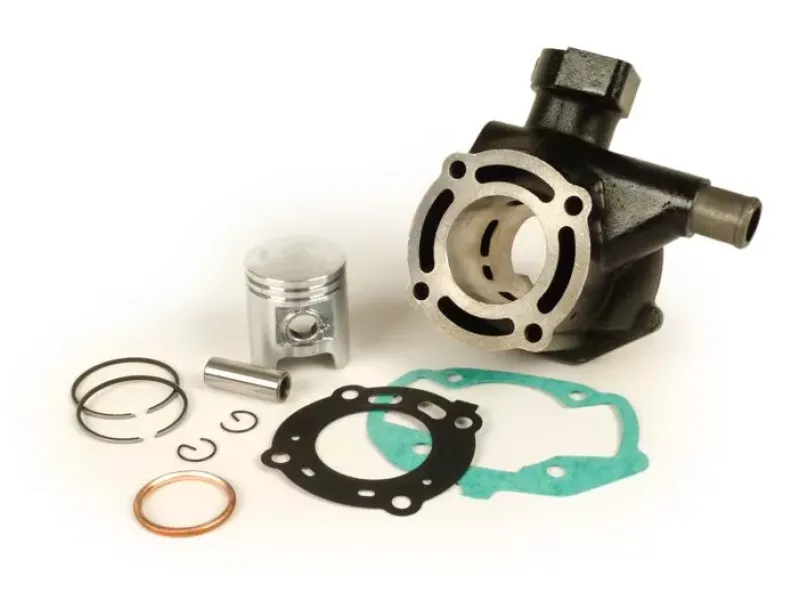 cilinderkit  BGM origineel 50 cc  peugeot lc (horizontaal, type ronde cilinder, 2013 ) speedfight3 50 lc (type f1a), speedfight4 50 lc, jet force c tech