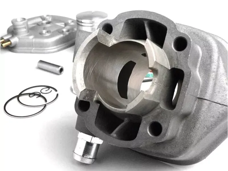 cilinderkit  BGM origineel 50 cc aluminium  minarelli lc