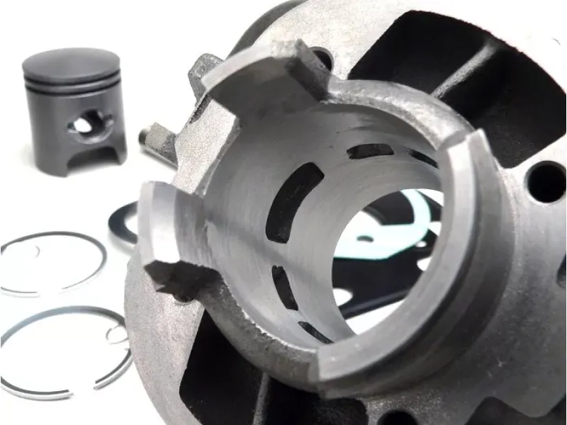cilinderkit  BGM origineel 50 cc  peugeot lc (horizontaal, vierkant cilindertype,  2013) jetforce 50 c tech, ludix 50 lc blaster