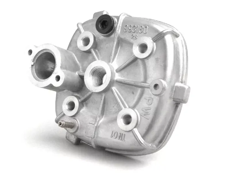 cilinderkop  rms 50 cc  piaggio lc (4 kantige kop)