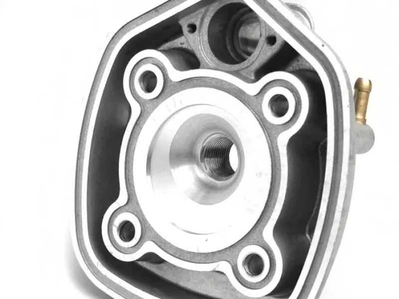 cilinderkop  rms 50 cc  piaggio lc (5 kantige kop)