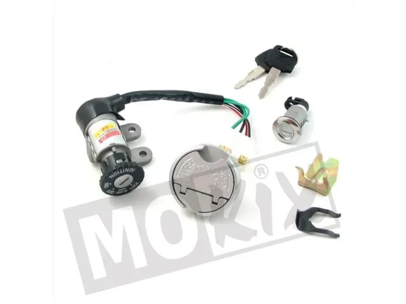 Contactslot Peugeot V-clic en Baotian BT49QT-9