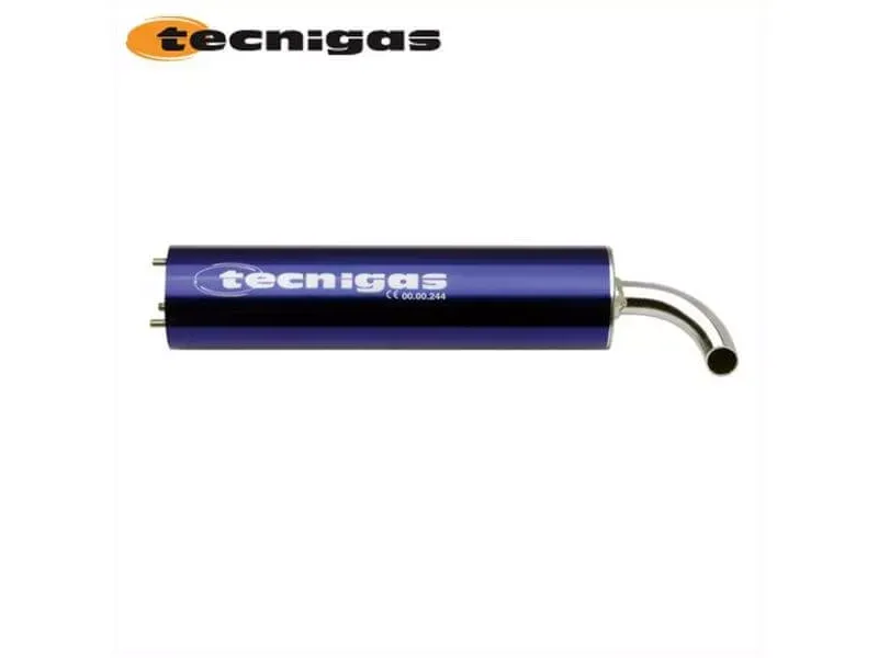 Demper Tecnigas Nex en Tek uitlaat - Blauw
