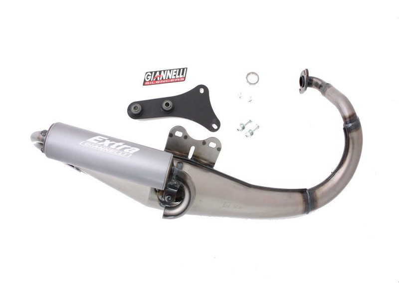 Uitlaat Giannelli extra v2 Minarelli (Titanium demper)