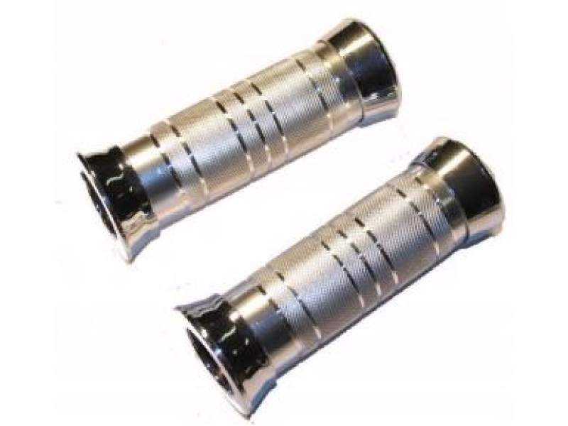 Handvatset - Chroom met ringen