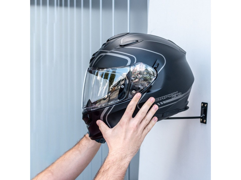 Helmhouder / Muurstandaard voor scooterhelmen