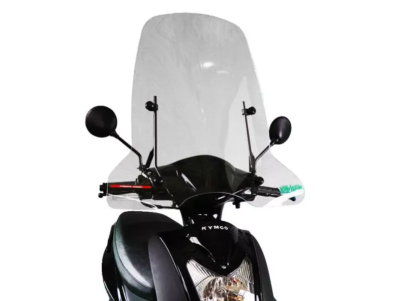 Windscherm Kymco Agility (10/12 inch) Hoog - Transparant
