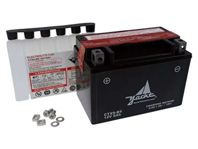 Accu CTX 9 -BS (YTX 9 -BS) 150x87x106 Yacht