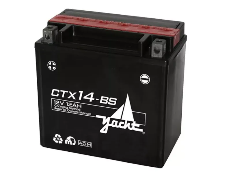 Accu CTX14 -BS (YTX14 -BS) 148x85x144 Yacht