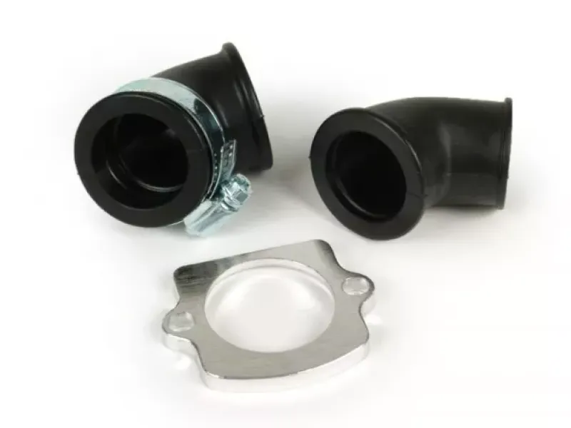 inlaatspruitstuk  101 octane twist  piaggio 50cc = cs=23mm + cs=32mm