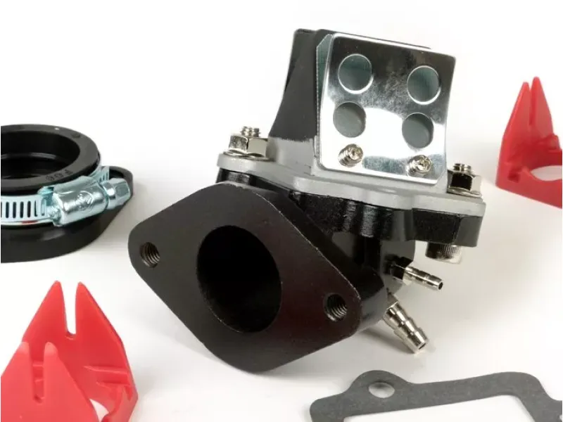 inlaatspruitstuk kit  naraku v.2  minarelli 50cc (horizontale cilinder)   cs=23mm + 32mm