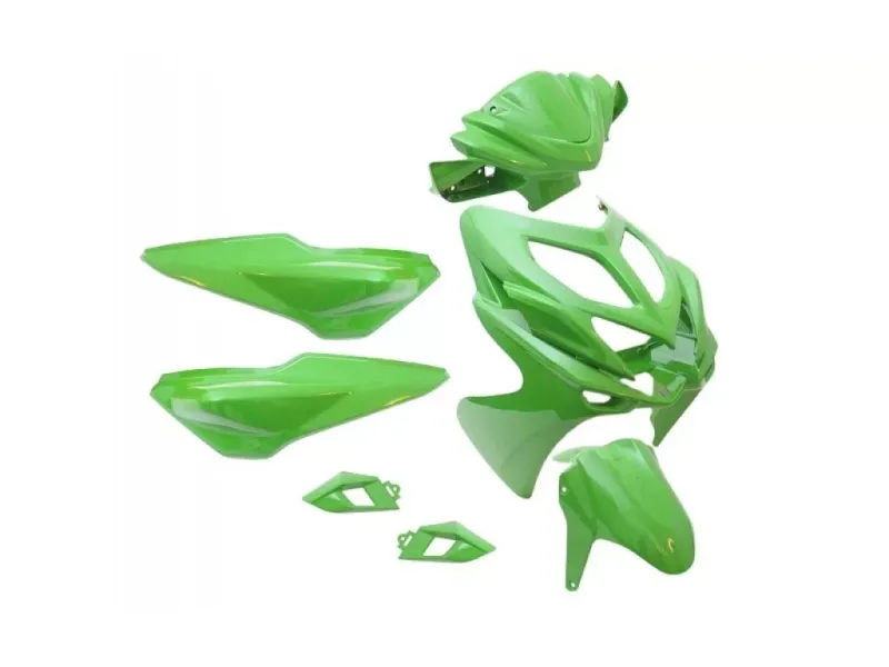 Kappenset Yamaha Aerox 2014 / Aerox R - Kawasaki groen