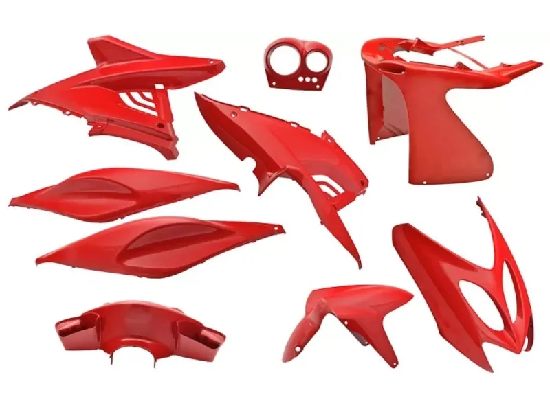 Aerox Kappenset - Ferrari rood