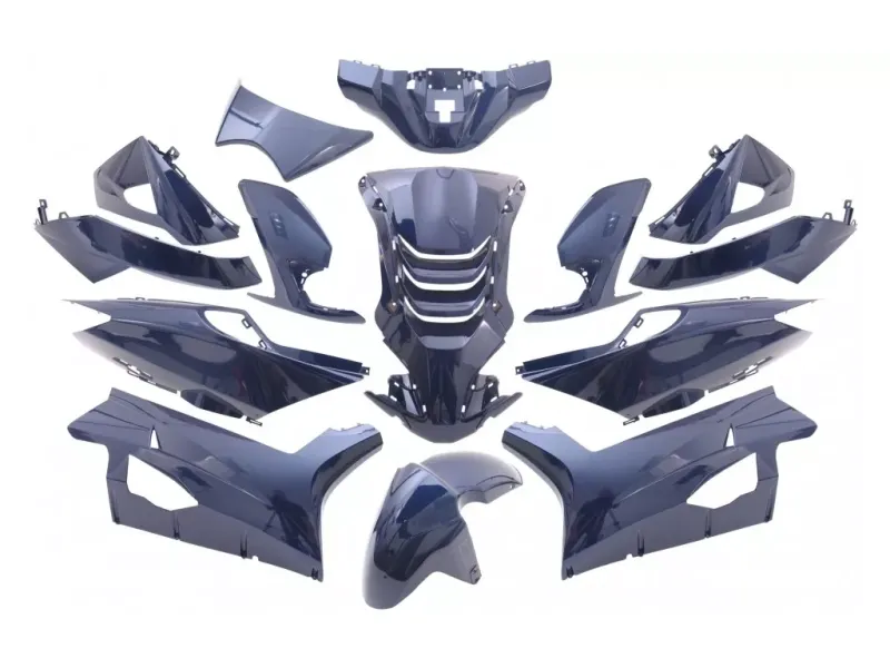 Kappenset Peugeot Speedfight 4 - Blauw metallic