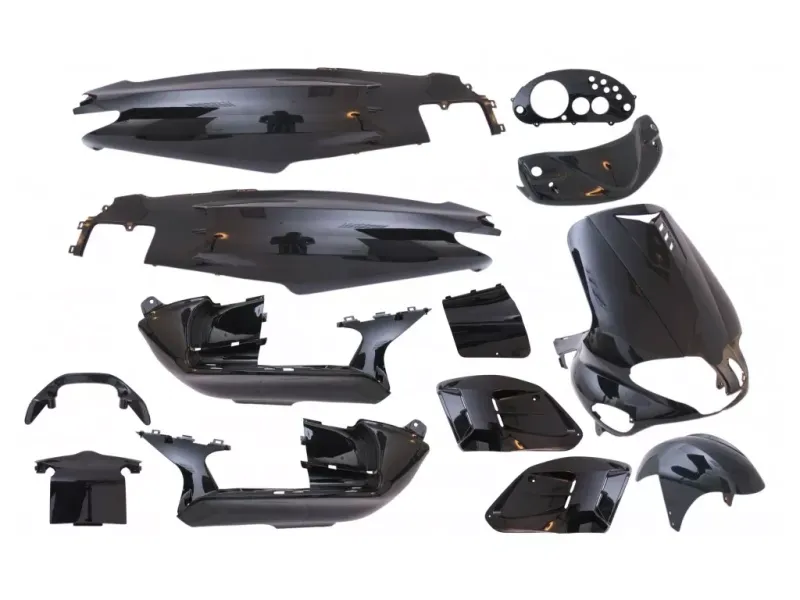 Kappenset Gilera Runner - Zwart Metallic 15 delig)
