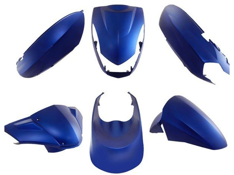 Kappenset Peugeot Kisbee mat Blauw (Euro 3)
