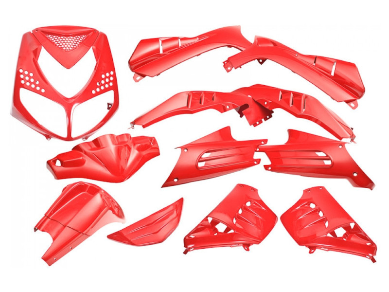 Kappenset - Peugeot Speedfight - Ferrari Rood