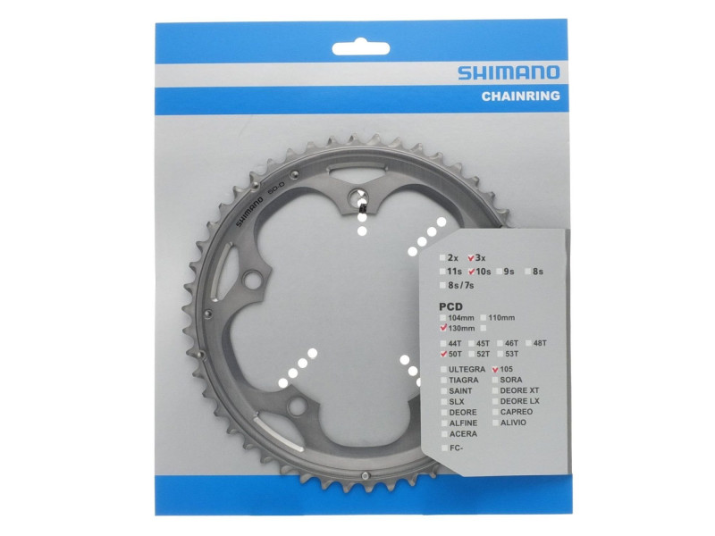 Kettingblad 50T Shimano 105 FC-5703 Zilver