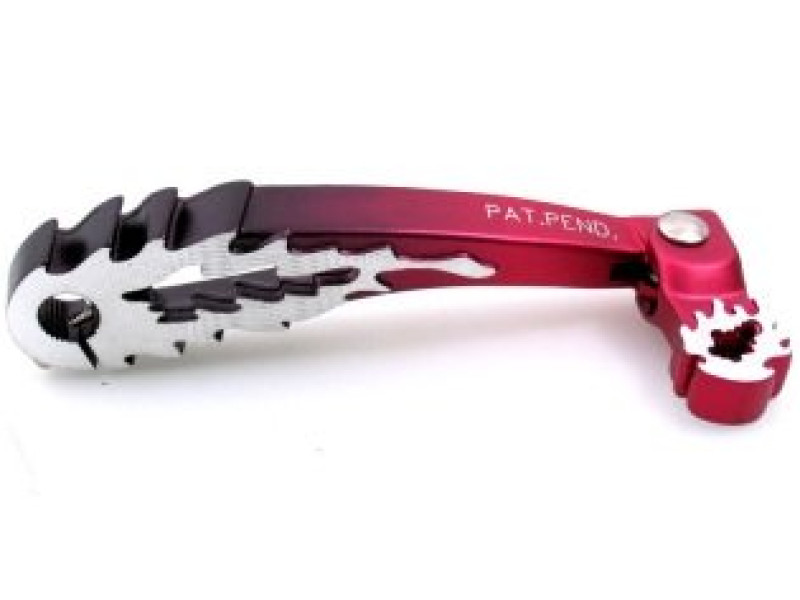 KickstartPedaal Minarelli scooters - Flame Zwart/rood
