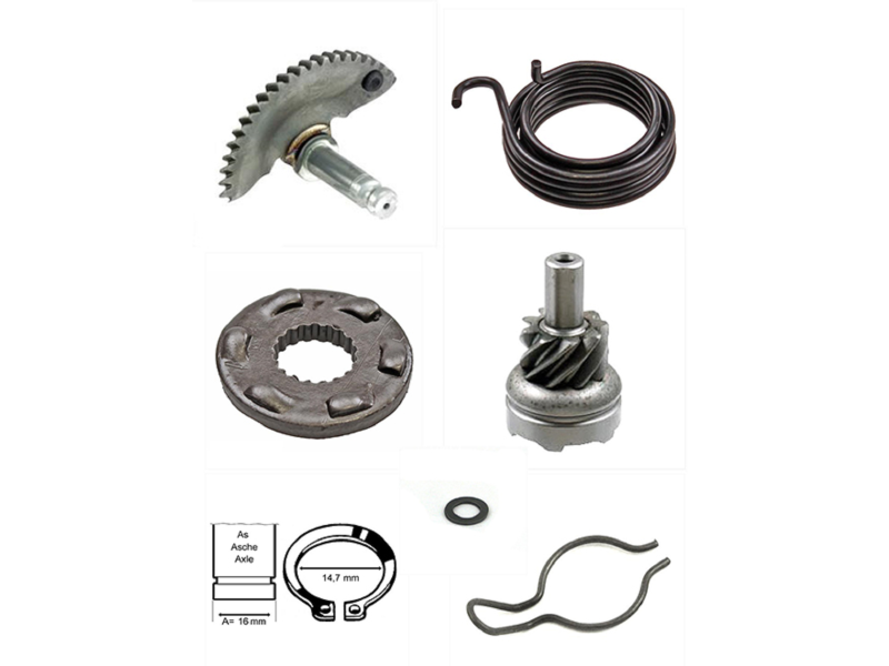 Kickstart Revisieset Piaggio 125-180cc 2T (vanaf 1998)