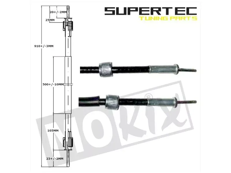 Km Tellerkabel China - Model 3 - o.a. Pico
