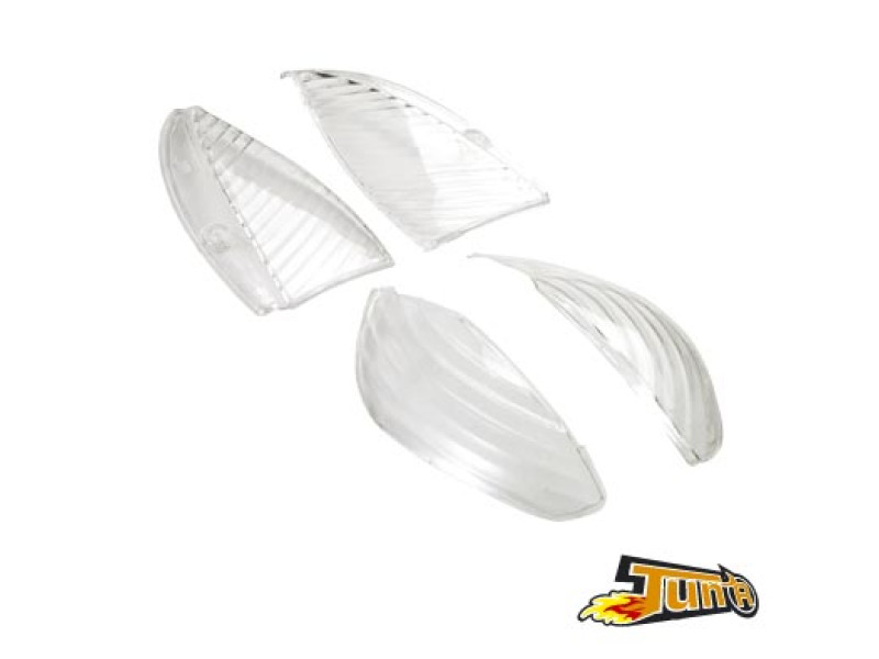 Knipperlichtglas Set - Peugeot Vivacity - Transparant
