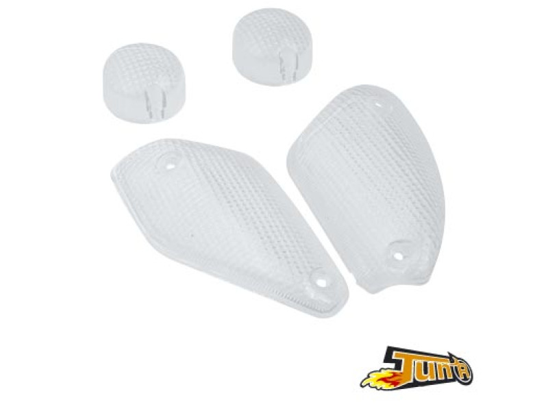 Knipperlichtglas Set - Yamaha Aerox >'99 - Transparant