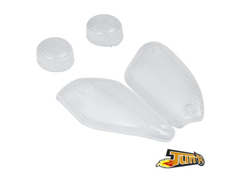 Knipperlichtglas Set Yamaha Aerox - Transparant