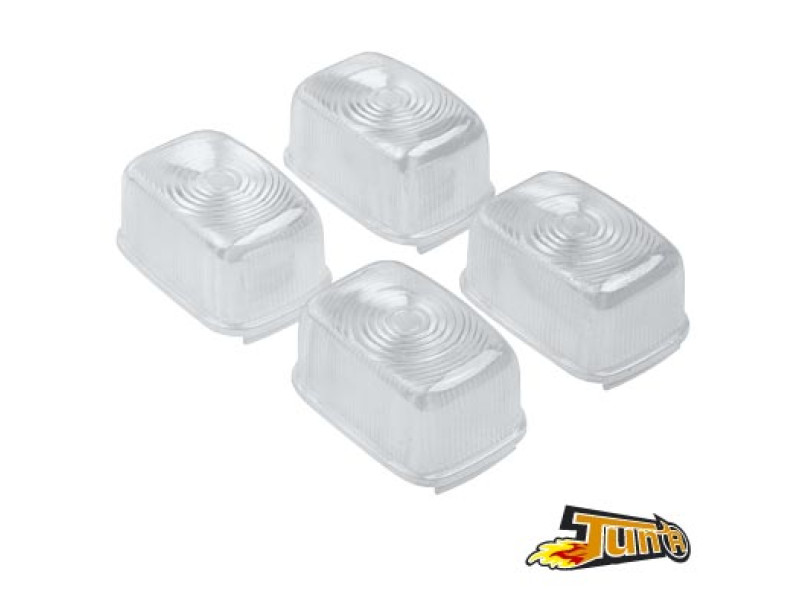 Knipperlichtglas Set - Yamaha Slider - Transparant / Colorful