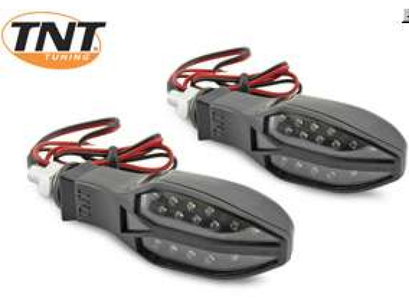Knipperlichtset - Leds - TNT - Duo - Zwart
