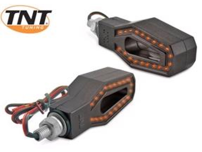 Knipperlichtset - Leds - TNT - Hole - Zwart