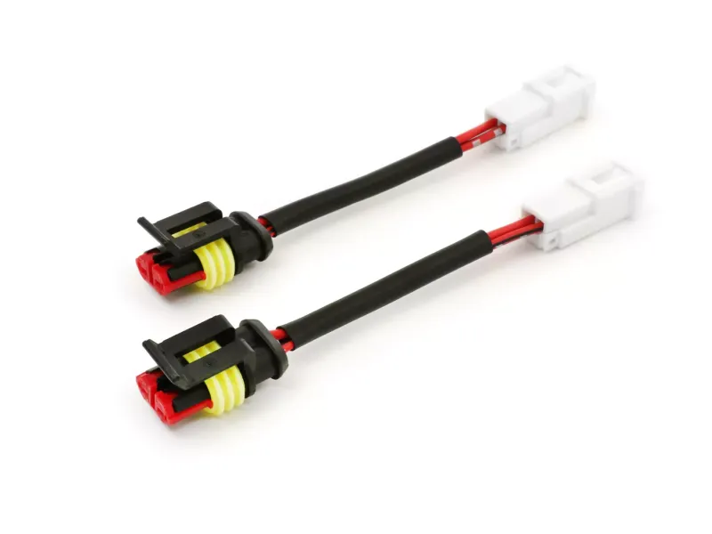 Knipperlichtset Voor Achter MOTO NOSTRA (-2014) dynamisch LED Volglicht Voorzijde Met Dagrijlicht en Achterzijde Met Positielicht (E-keurmerk) Gerookt