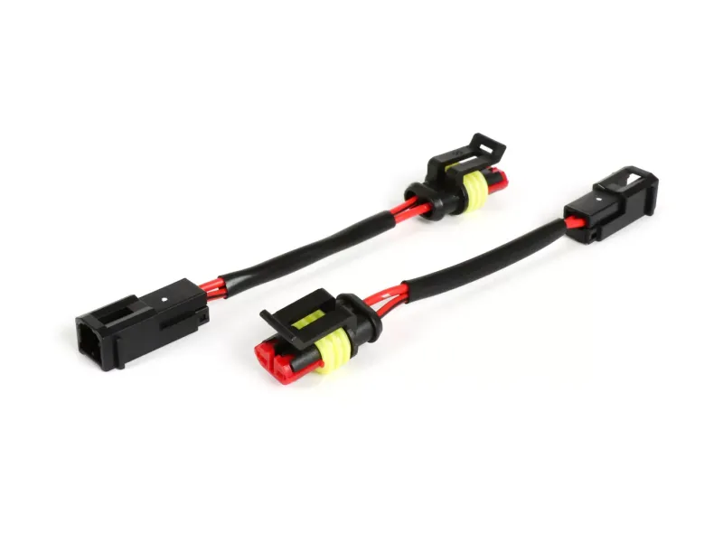 Knipperlichtset Voor Achter MOTO NOSTRA (-2014) dynamisch LED Volglicht Voorzijde Met Dagrijlicht en Achterzijde Met Positielicht (E-keurmerk) Gerookt
