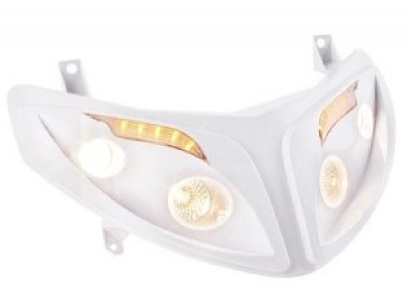 Koplamp Peugeot Speedfight 2 - Audi LED - Wit