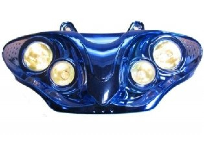 Koplamp - Quattro - Gilera Runner - Blauw