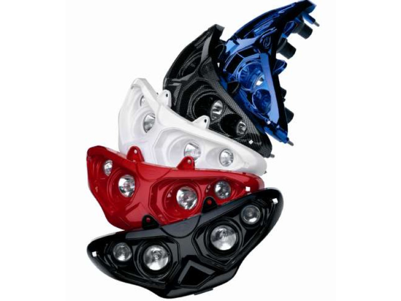 Koplamp - Quattro - Gilera Runner - Zwart