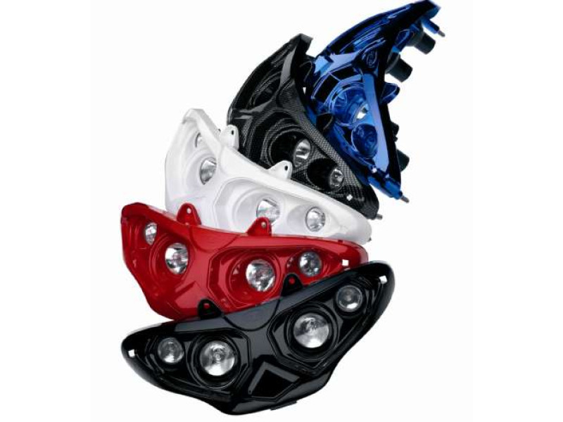 Koplamp - Quattro - Gilera Runner - Chroom