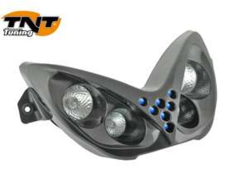 Koplamp - Quattro - Yamaha Aerox - Met blauwe led's