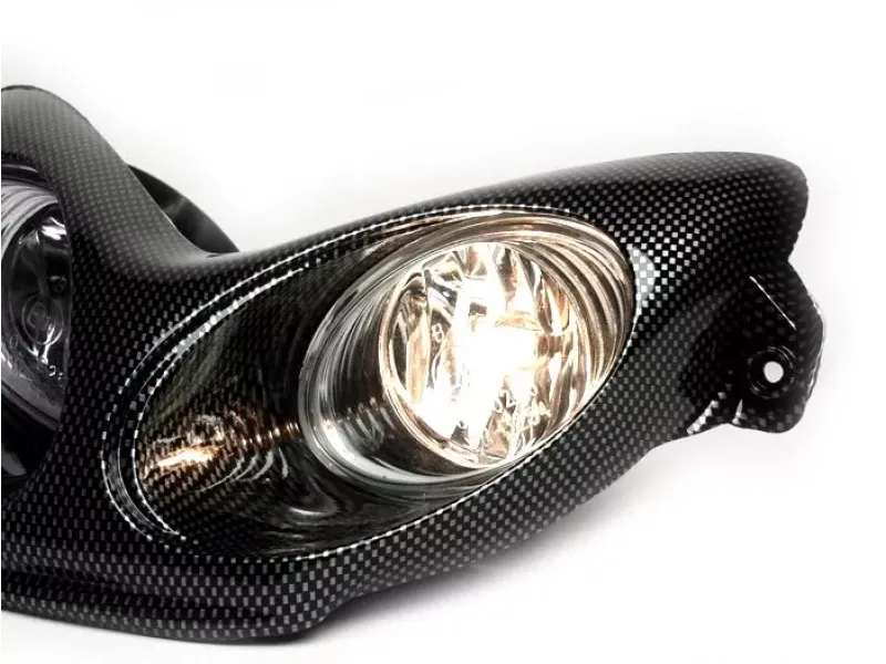koplamp  BGM next generation  mbk nitro (yq50/l, 2 takt), yamaha aerox (yq50/l, 2 takt)   carbon stijl