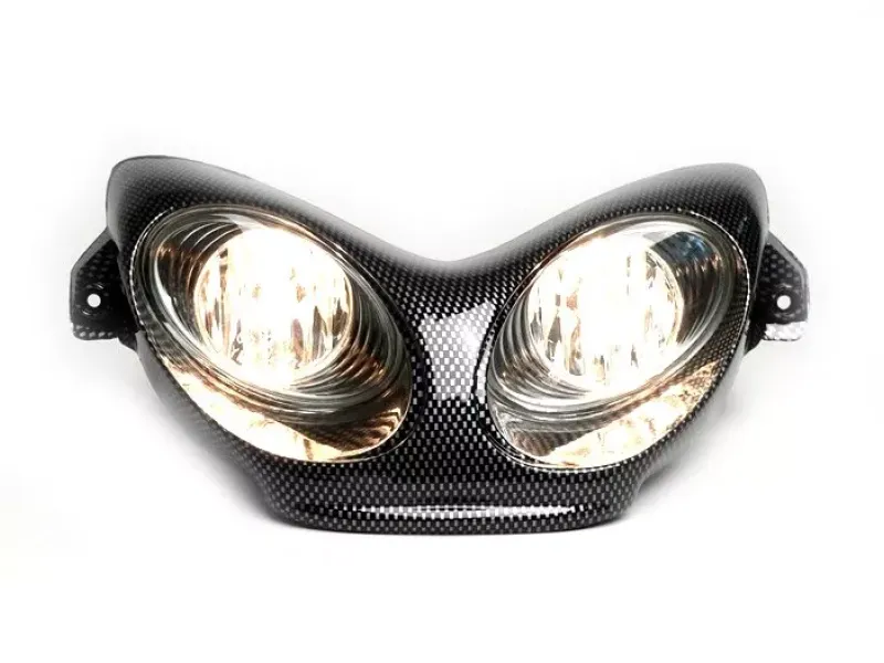 koplamp  BGM next generation  mbk nitro (yq50/l, 2 takt), yamaha aerox (yq50/l, 2 takt)   carbon stijl