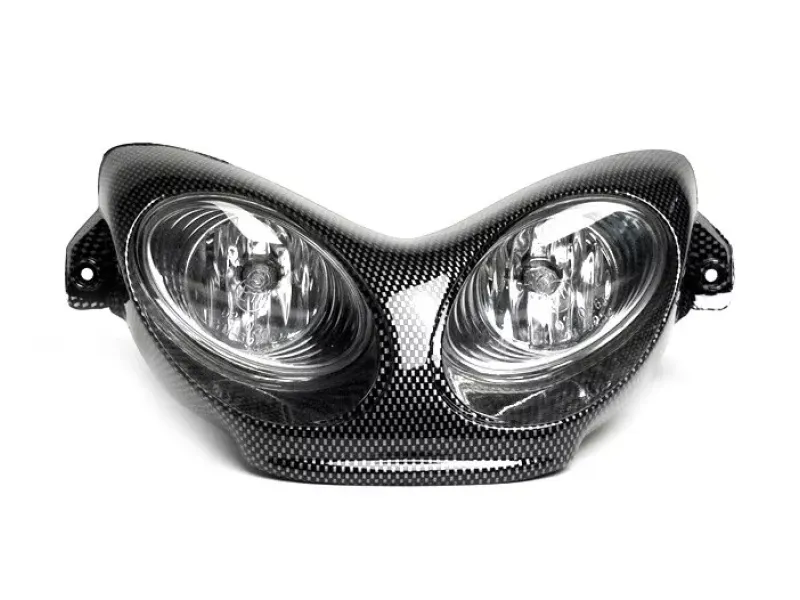 koplamp  BGM next generation  mbk nitro (yq50/l, 2 takt), yamaha aerox (yq50/l, 2 takt)   carbon stijl