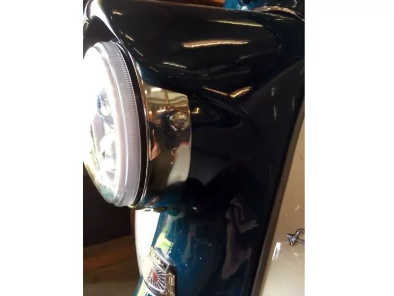 Koplamp incl. Montagering MOTO NOSTRA  LED HighPower Ø=120mm 12V DC (E9) Lambretta LI (Serie 1-2)