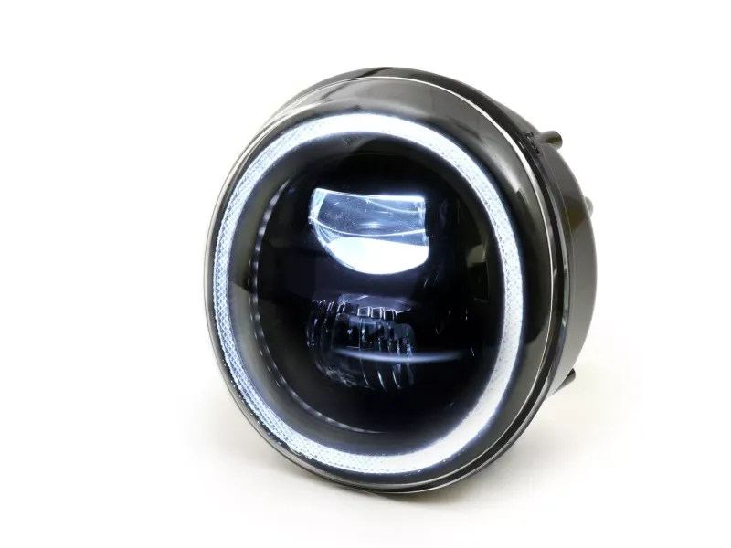 Koplamp MOTO NOSTRA LED HighPower GTS i.E. Super 125-300 (-2018 Past Oook op GT GTS, GTL) Zwarte Reflector