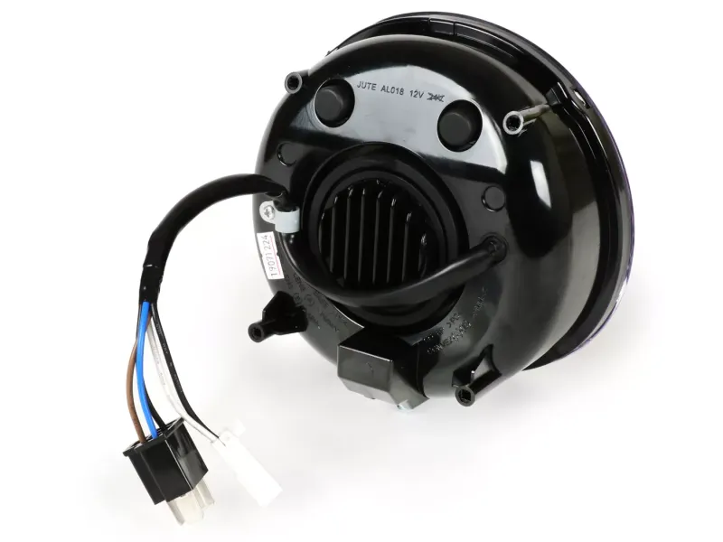Koplamp MOTO NOSTRA LED HighPower GTS i.E. Super 125-300 (-2018 Past Oook op GT GTS, GTL) Zwarte Reflector