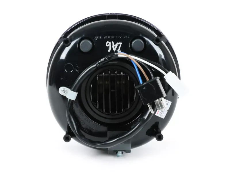 Koplamp MOTO NOSTRA LED HighPower GTS i.E Super 125-300  (-2018 Past Ook op GT, GTS, GTL) Verchroomde Reflector
