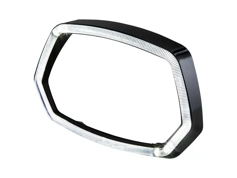 Koplamprand Led Vespa Sprint Glans Zwart