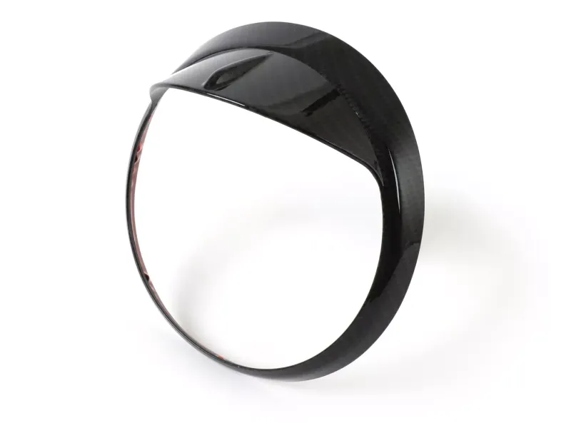 Koplamprand Met Vizier MOTO NOSTRA (-2018)- Vespa GT, GTL, GTS 125-300 GTS 125-300 Super Carbon Stijl