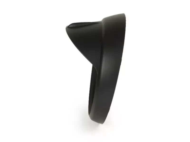 Koplamprand Met Vizier MOTO NOSTRA Vespa LX 50, LX 125, LX 150, GTV, GT60 125-300 Vlak Zwart