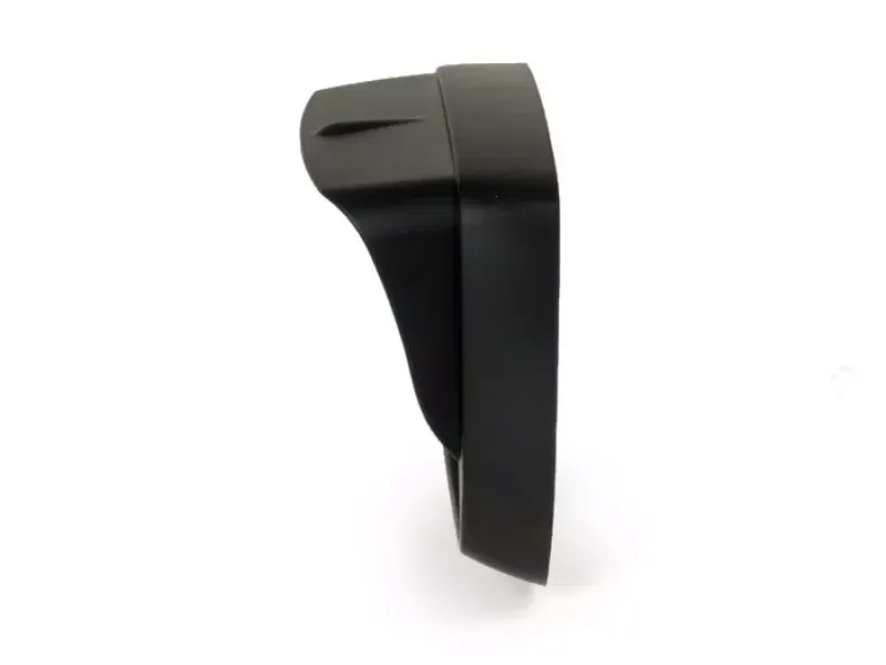 Koplamprand Met Vizier MOTO NOSTRA Vespa S50, S125, S150  Vlak Zwart